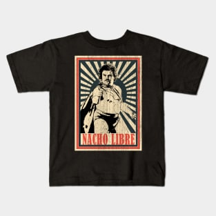 Vintage Poster Nacho Libre Kids T-Shirt